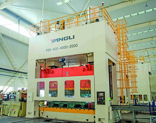 P2H系列閉式雙點高速精密壓力機(jī) P2H系列閉式雙點高速精密壓力機(jī)